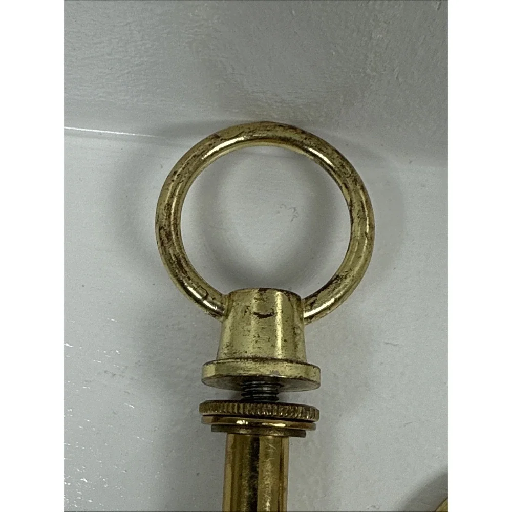 Vintage Solid brass lamp shade finals parts various brass lamp finials